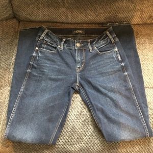 Elyse Straight Silver Jeans